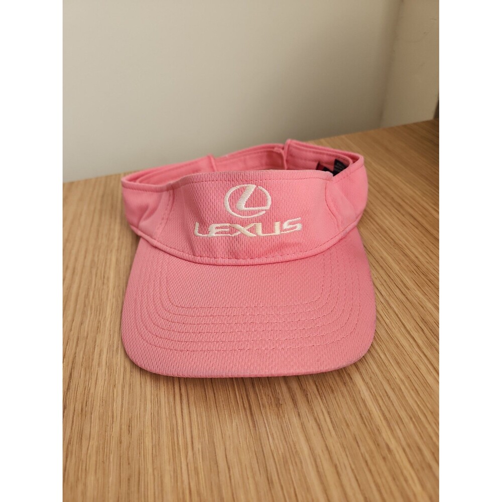 Lexus Pink Visor Hat w/ Adjustable Strap